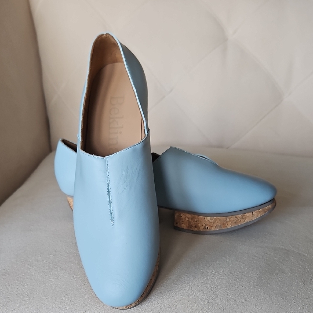 Beklina Tetouan Pallida Loafer in "Blue" in US Size 9